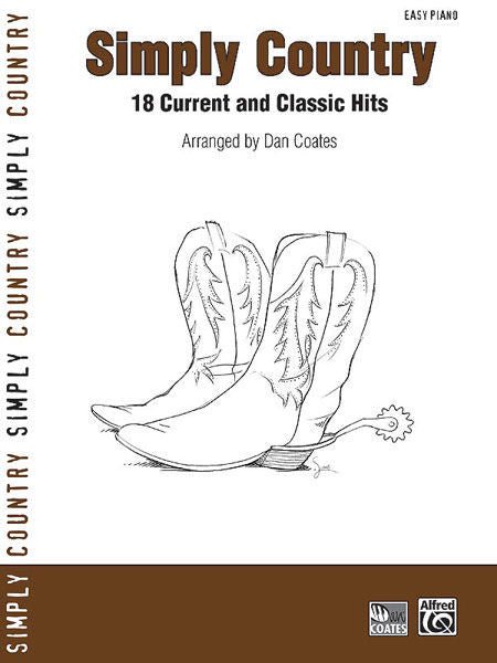 Simply Country 18 Current and Classic Hits Default Alfred Music Publishing Music Books for sale canada