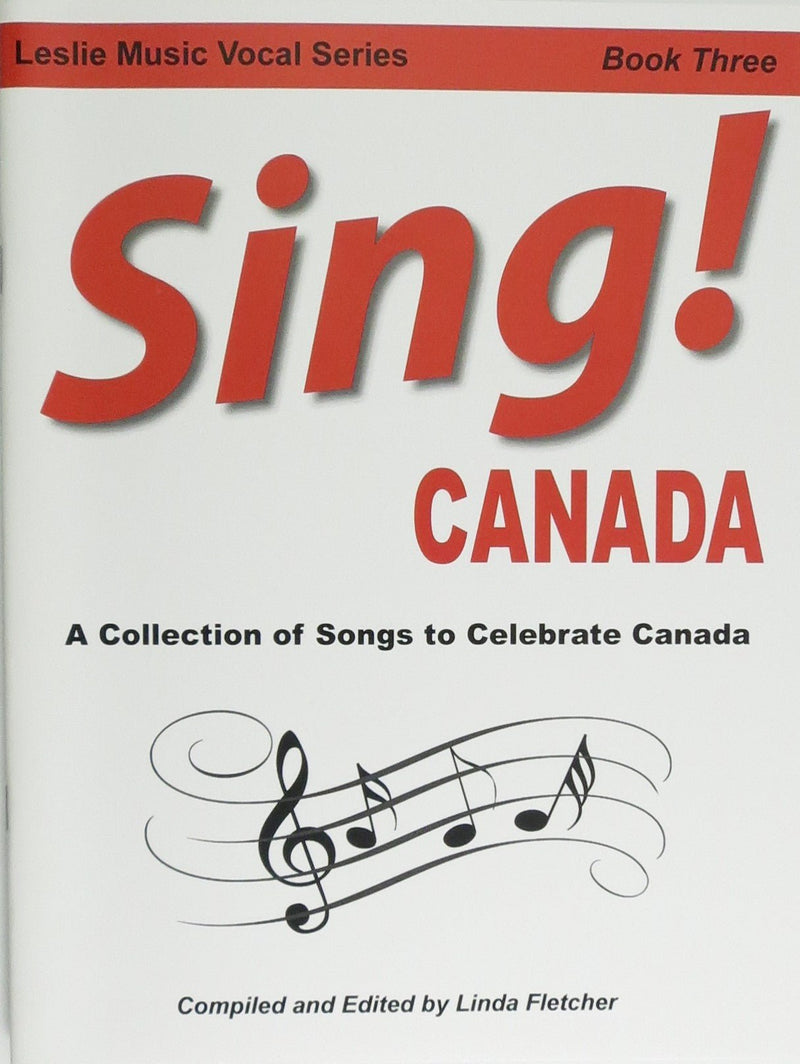 Sing! Book Three, Canada Leslie Music Supply Inc Music Books for sale canada