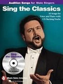 Sing the Classics Audition Songs for Male Singers, Book & CD Default Hal Leonard Corporation Music Books for sale canada