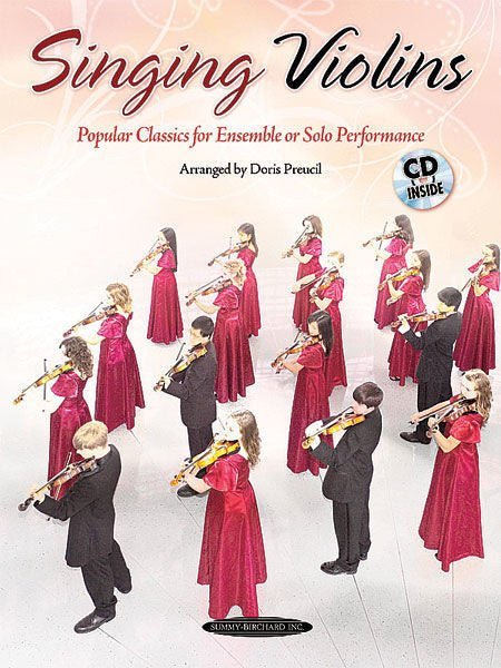 Singing Violins, For Ensemble or Solo, (Book & CD) Default Alfred Music Publishing Music Books for sale canada