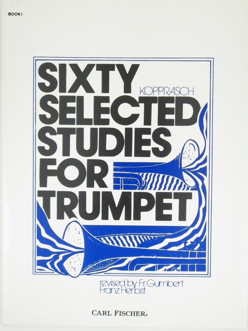 Sixty Selected Studies for Trumpet, Book 1 Carl Fischer Music Publisher Music Books for sale canada