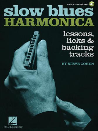 SLOW BLUES HARMONICA Lessons, Licks & Backing Tracks Hal Leonard Corporation Music Books for sale canada