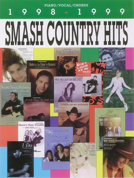 Smash Country Hits: 1998-1999 - P/V/CH Default Alfred Music Publishing Music Books for sale canada