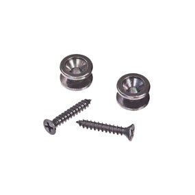 Solid Brass End Pins - 2 Pack Chrome D'Addario &Co. Inc Guitar Accessories for sale canada