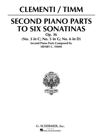 SONATINAS, OP. 36 – BOOK 2 (2ND PIANO PART) Piano Solo Default Hal Leonard Corporation Music Books for sale canada