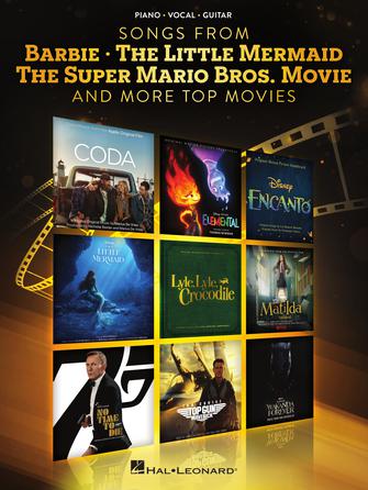 Songs from Barbie, The Little Mermaid, The Super Mario Bros Hal Leonard Corporation Music Books for sale canada