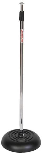 Stageline Microphone Stand with Round Base, MS603C Stageline Microphone Accessories for sale canada