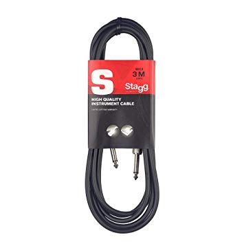 Stagg High Quality Instrument Cable 3m (10 FT) Stagg Music Cable for sale canada