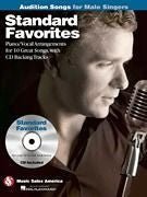 Standard Favorites, Audition Songs for Male Singers, Book & CD Default Hal Leonard Corporation Music Books for sale canada