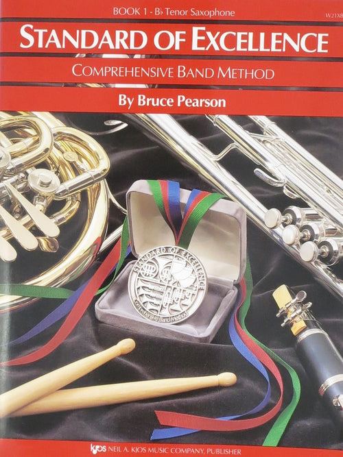 Standard of Excellence Book 1 - B♭ Tenor Saxophone Kjos (Neil A.) Music Co ,U.S. Music Books for sale canada