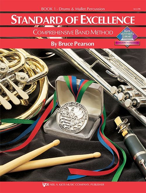 Standard of Excellence Book 1 - Drums/Mallet Percussion Kjos (Neil A.) Music Co ,U.S. Music Books for sale canada