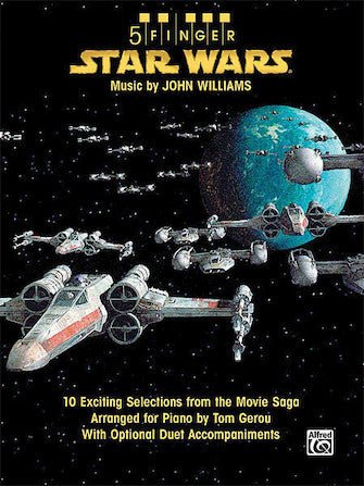 Star Wars - Music By John Williams - 5 Finger Hal Leonard Corporation Music Books for sale canada