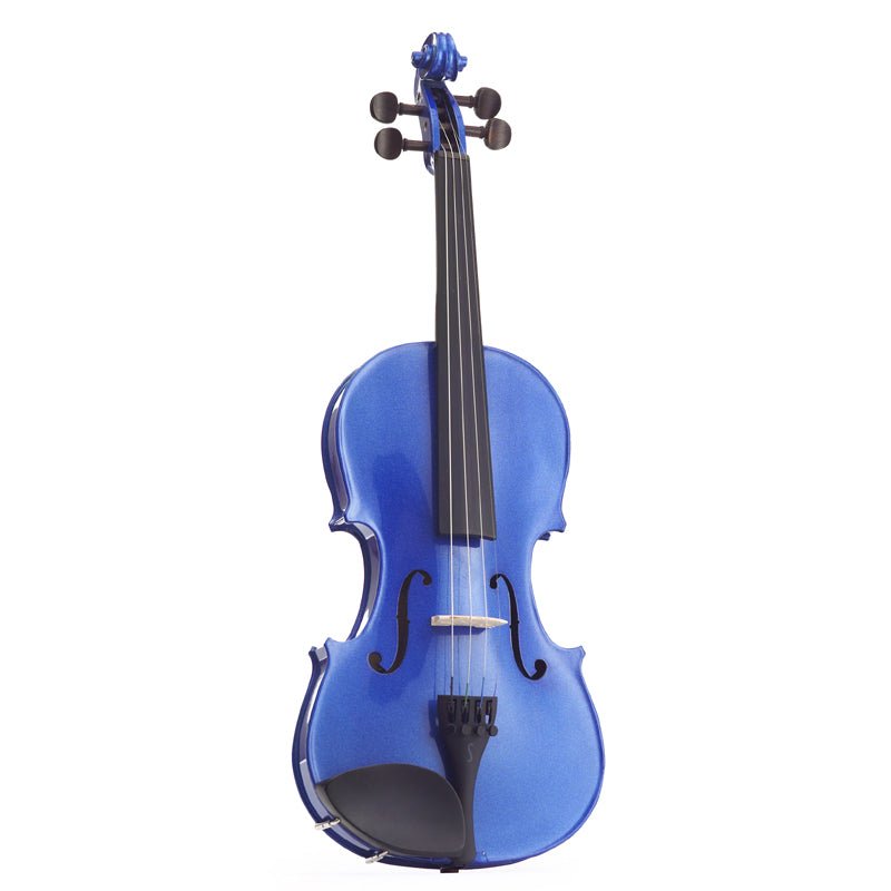 Stentor Harlequin Violin Outfit Blue 1/2 Stentor Violin for sale canada