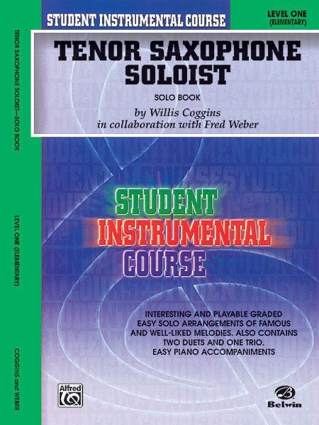 Student Instrumental Course: Tenor Saxophone Soloist, Level I Default Alfred Music Publishing Music Books for sale canada