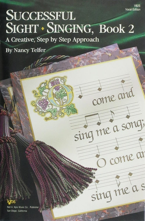 Successful Sight Singing Book 2, Vocal Edition Kjos Music Company Music Books for sale canada