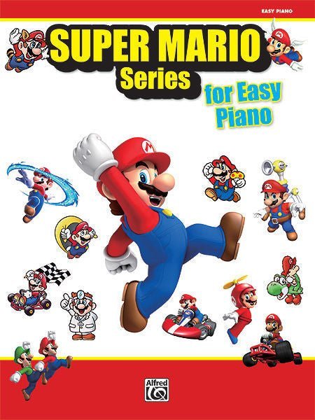 Super Mario™ Series for Easy Piano 34 Super Mario™ Themes Arranged for Easy Piano Default Alfred Music Publishing Music Books for sale canada