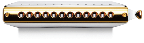 Suzuki F 64CC Fabulous 16 Hole Chromatic Harmonica