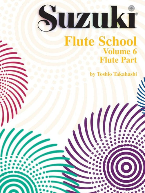 Suzuki Flute School Flute Part, Volume 6 Suzuki Music Books for sale canada