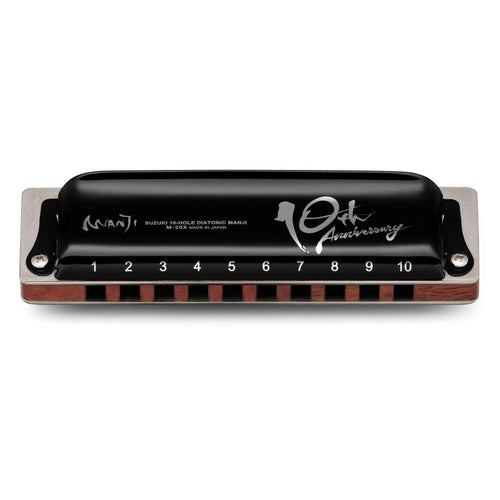 Suzuki M20 'Manji Limited Edition 10th Ann-Key of C' Diatonic Harmonica Suzuki Harmonica for sale canada