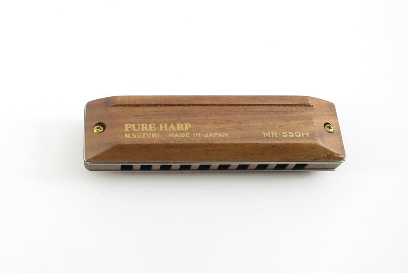 Suzuki MR550H 'Pure Harp Wooden' Diatonic Harmonica - Hawaiancore C Suzuki Harmonica for sale canada