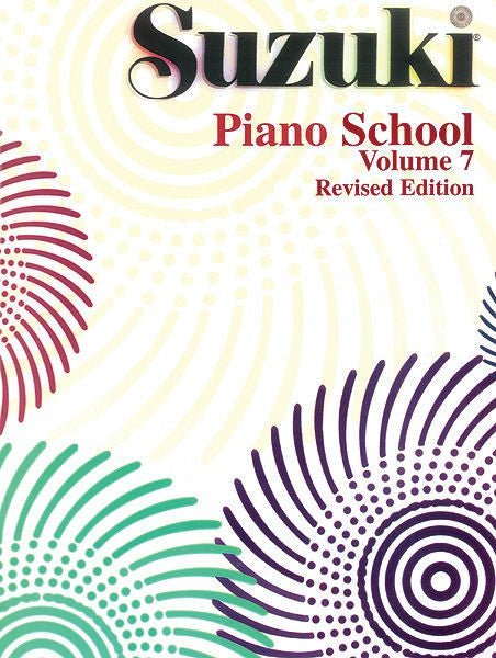 Suzuki Piano School Piano Book, Volume 7 (Revised) Alfred Music Publishing Music Books for sale canada