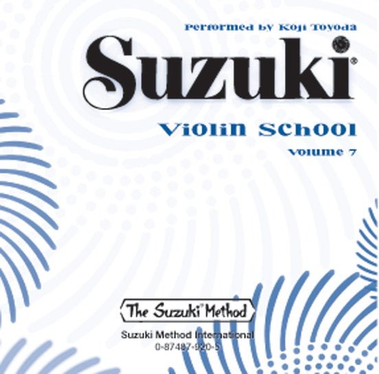 Suzuki Violin School CD, Level 2, 4, 6, 7 Volume7 Warner Bros Publication CD for sale canada
