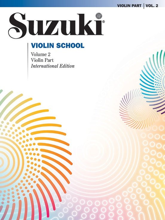 Suzuki Violin School, Volume 2, International Edition Alfred Music Publishing Music Books for sale canada