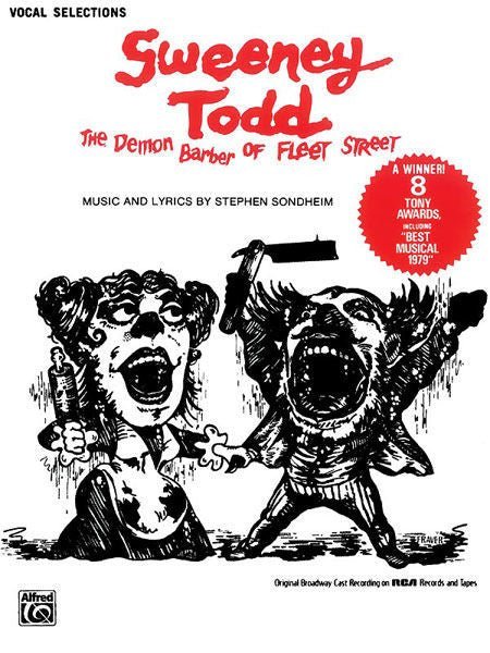 Sweeney Todd (The Demon Barber of Fleet Street): Vocal Selections Default Alfred Music Publishing Music Books for sale canada