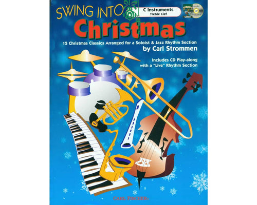 Swing into Christmas for C Instruments, Book & CD Carl Fischer Music Books for sale canada