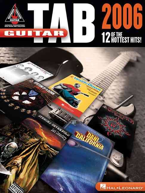 Tab Guitar 2006 - 12 of the Hottest Hits! Hal Leonard Corporation Music Books for sale canada