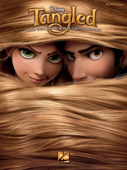 Tangled Music from the Motion Picture Soundtrack Big Note Piano Hal Leonard Corporation Music Books for sale canada