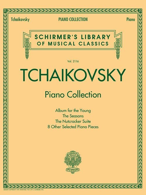 Tchaikovsky Piano Collection Vol 2116 Hal Leonard Corporation Music Books for sale canada
