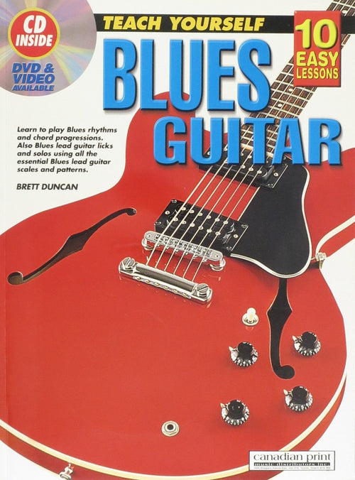 Teach Yourself, Blues Guitar, (Book & CD) Canadian Print Music Books for sale canada