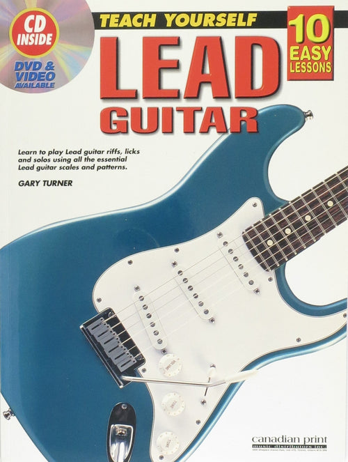Teach Yourself, Lead Guitar, (Book & CD) Canadian Print Music Books for sale canada