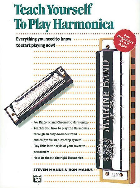 Teach Yourself to Play Harmonica (Book only) Default Alfred Music Publishing Music Books for sale canada