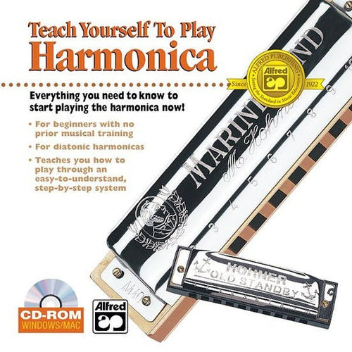 Teach Yourself To Play Harmonica (CD-ROM) Alfred Music Publishing CD for sale canada