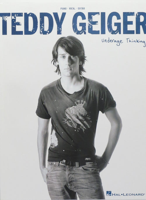 Teddy Geiger Underage Thinking Hal Leonard Corporation Music Books for sale canada