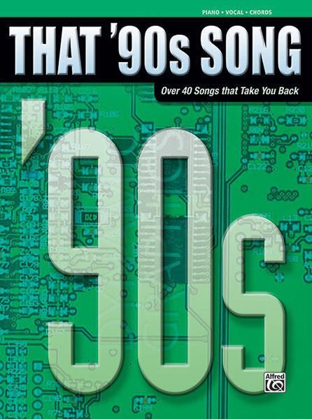 That '90s Song Default Alfred Music Publishing Music Books for sale canada