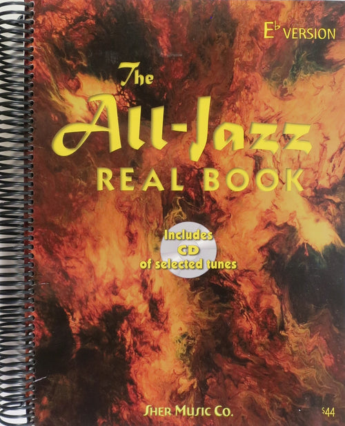 The All-Jazz Real Book, Book & CD Eb Version Sher Music Music Books for sale canada