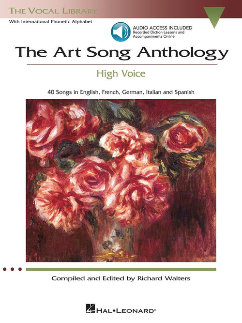 The Art Song Anthology With Audio Access Included Default Hal Leonard Corporation Music Books for sale canada