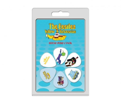 The Beatles Yellow Submarine Official Licensing Variety 6 Pack Guitar Picks Perri's Accessories for sale canada