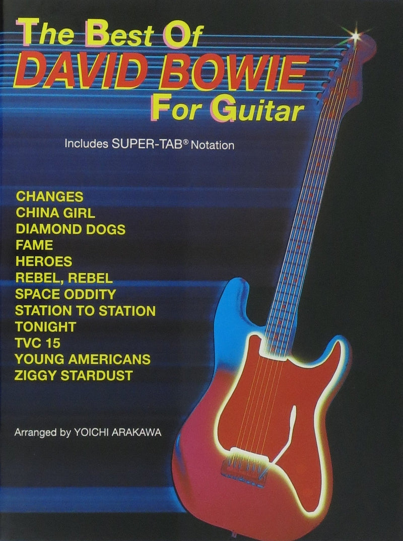 The Best of David Bowie for Guitar EMI Music Publishing Music Books for sale canada