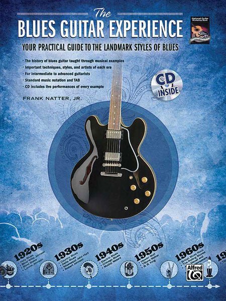 The Blues Guitar Experience (Book & CD) Default Alfred Music Publishing Music Books for sale canada