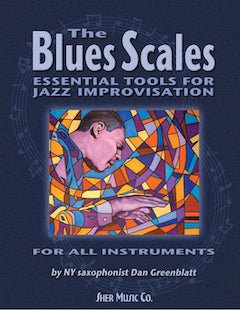 The Blues Scales by Dan Greenblatt Sher Music Music Books for sale canada