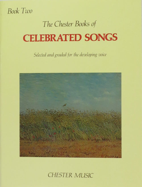 The Chester Book of Celebrated Songs - Book 2 Chester Music Music Books for sale canada