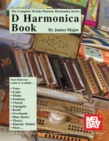 The Complete 10-hole Diatonic Harmonica D Harmonica Book Mel Bay Publications, Inc. Music Books for sale canada