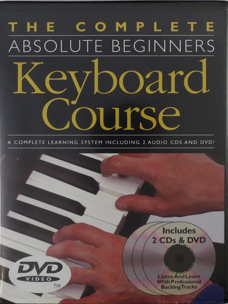 The Complete Absolute Beginners Keyboard Course Music Sales Corporation Keyboard Accessories for sale canada