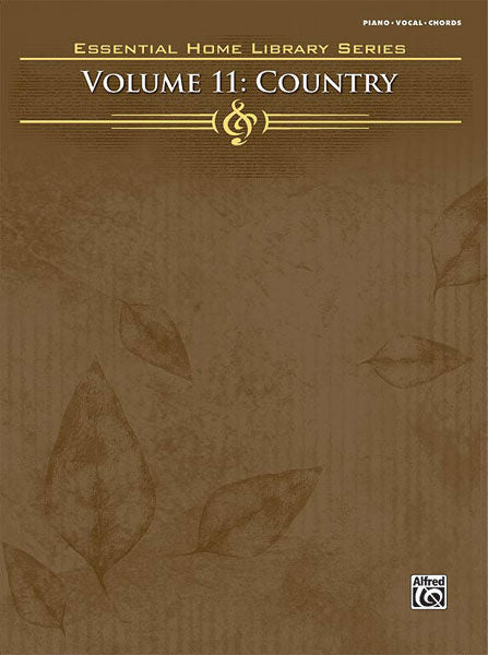 The Essential Home Library Series, Volume 11: Country Default Alfred Music Publishing Music Books for sale canada