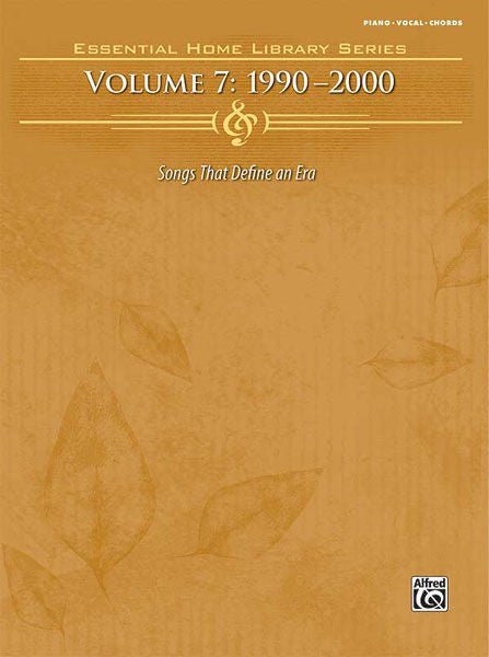 The Essential Home Library Series, Volume 7: 1990-2000 Default Alfred Music Publishing Music Books for sale canada
