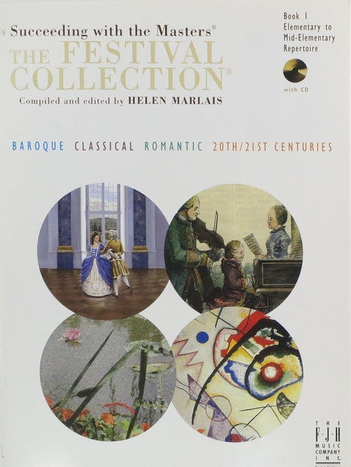 The Festival Collection, Book 1 (Book & CD) FJH Music Company Music Books for sale canada
